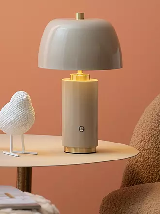 LEITMOTIV | LED Tischlampe FREYA Iron Warm Grey | 